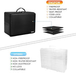 Engpow photo storage organizer displaying capacity for 1600 photographs