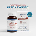 Wellness Extract tocopherol-free dietary supplement side panel showing nutritional facts and ingredients