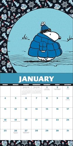 PeanutsÃ‚Â®: Snoopy 2026 Wall Calendar - Image 4