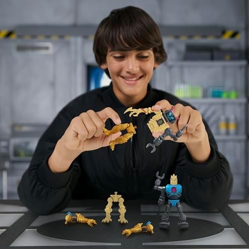 Golden Panther Dragon collectible component pieces included inside the mystery fusion package