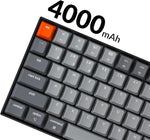 Keychron K4 keyboard with Mac and Windows keycaps layout