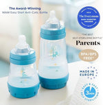 MAM newborn pacifiers included in the feeding gift set