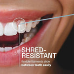 Three pack set of Reach Ultraclean Mint waxed dental floss for oral hygiene.
