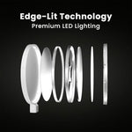 Lume Cube Edge 2.0 integrated USB-C and USB-A desk light charging ports