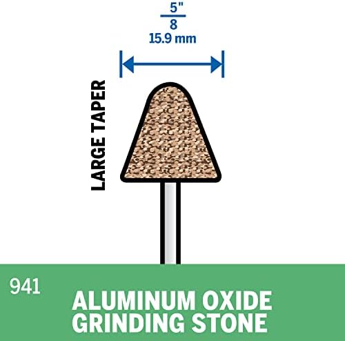 Dremel aluminum oxide grinding stone packaging display