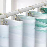 Goowin double glide metal rings illustrating separate loops for curtain and liner