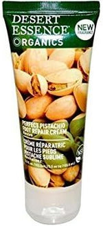 Desert Essence Perfect Pistachio Foot Repair Cream front view tube packaging