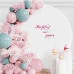 Wokceer premium birthday party decoration backdrop skin folded cleanly for storage