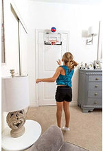 Top down view of SKLZ 5-inch foam basketball indoor toy