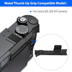 Camotokiit camera handgrip accessory detached to display the hot shoe slide connector
