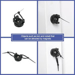 Yookeer magnetic cord organizer bases used in an automotive engine bay to secure vehicle wiring safely