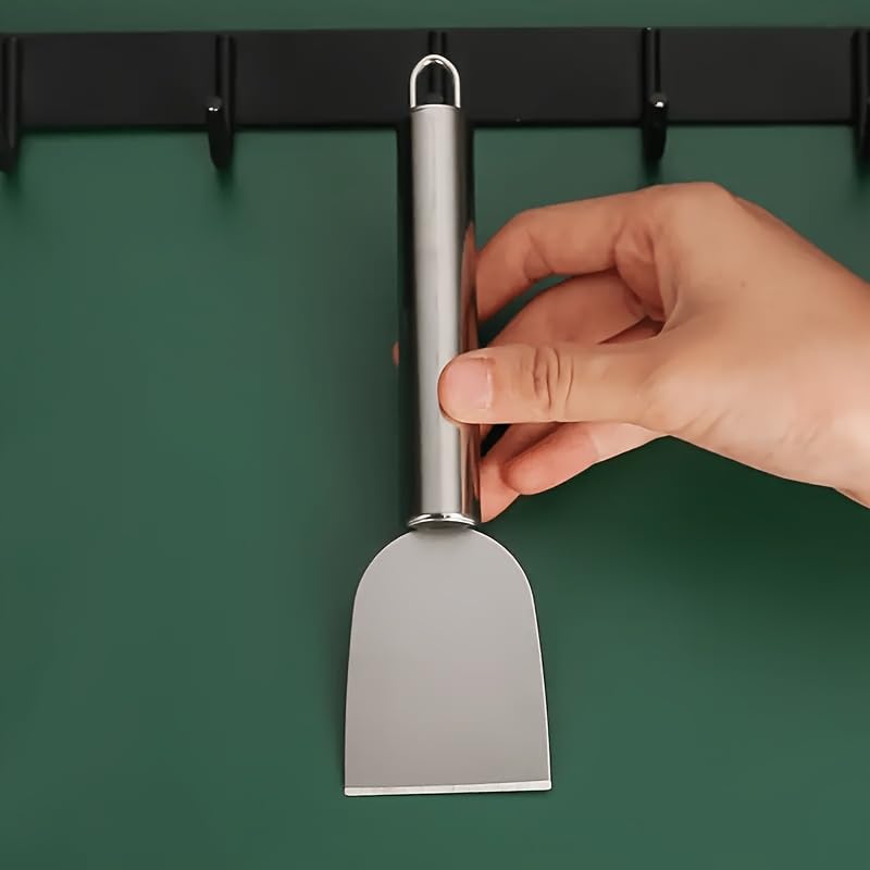 Close up of Ljl Traders stainless steel scraper blade edge