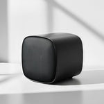 Rear view of Saiyin passive speakers with wire connection terminals