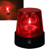 Denpetec LED Strobe Light, 360° Rotating DJ Flashing Stage Effect, Battery Powered, Red, 1pc - Image 3