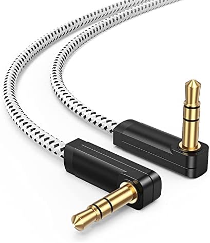 CableCreation aux cable right angle connector detail