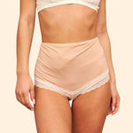 High waist colostomy bag cover underwear with internal support pocket