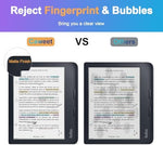 Kobo Libra Colour with applied Caweet screen protector and stylus