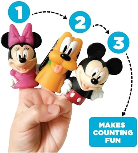 Authentic imported Disney party favors packaging highlighting the full ten piece character collection