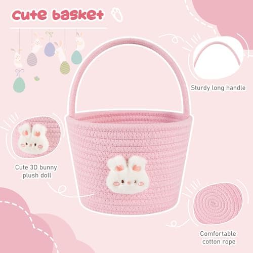 OIAHOMY woven cotton storage container highlighting the detailed stitching and soft safe material construction