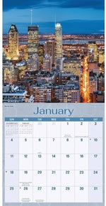 Carousel Calendars, City Skylines 2026 Wall Calendar - Image 6