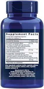 Life Extension Senolytic Activator supplement bottle label details
