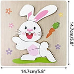 Anditoy children fine motor skills wooden puzzle bundle highlighting non toxic colorful paint details