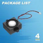 PATIKIL full range mini speaker bundle displayed as a four piece set ideal for commercial advertising machines