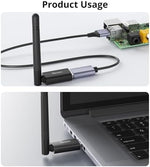 Compact EFR32MG21 smart home gateway showing sleek form factor for crowded server ports