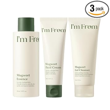 I'm From Mugwort Calming Skin Trio front packaging view