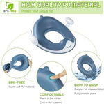 Angelbliss toddler trainer seat showing double anti slip design and adjustable snaps