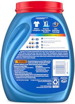 Persil premeasured single dose laundry pods on a clean surface highlighting concentrated enzyme formula