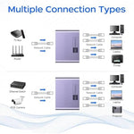 Denlane ethernet adapter connectivity setup diagram