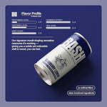 Bashi functional sleep support beverage close up view of premium packaging text labels