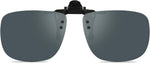 Wangly polarized clip on sunglasses front view