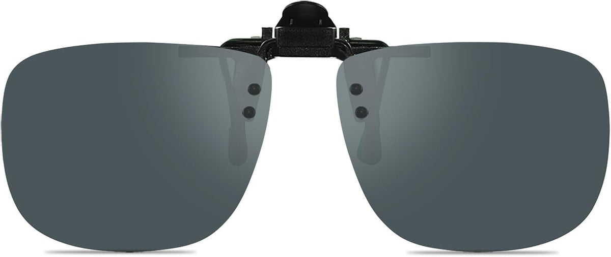 Wangly polarized clip on sunglasses front view