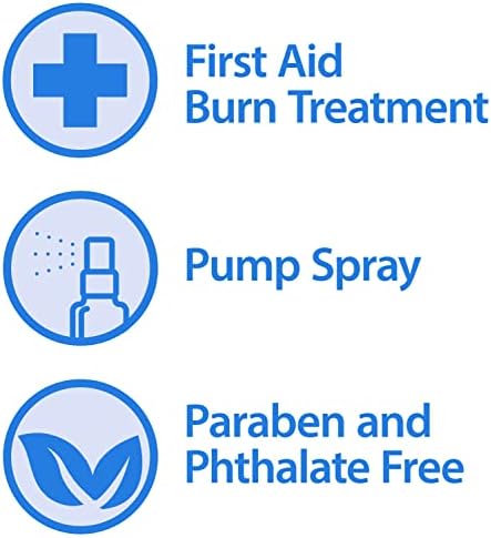 Three pack of Globe Lidocaine 2 percent numbing spray bottles for pain relief