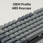 Keychron K8 keyboard with Mac and Windows keycap sets