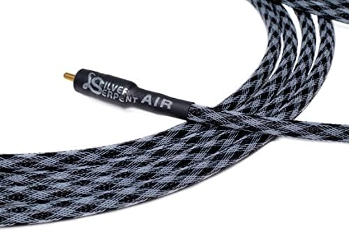 Silver Serpent AIR 6 feet audio interconnect full length view