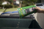 Using Stinky Bins granules in a kitchen trash can