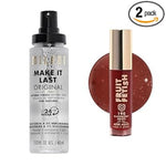 Milani Make It Last setting spray and lip oil bundle front view premium imported cosmetics