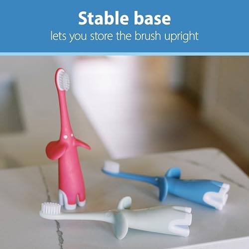 Dr. Brown's infant toothbrush packaging for 0 to 3 years