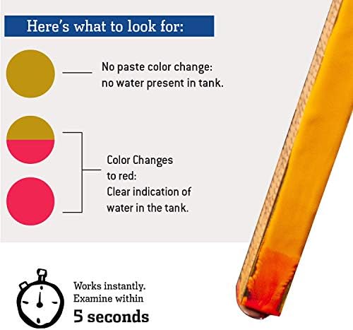Gasoila WT25 regular formula tube for checking water contamination in diesel generator tanks