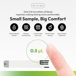 ARKRAY GLUCOCARD Expression Glucose Test Strips - No Coding, 0.8 Microliter & Fast 6-Second Results - Compatible with GLUCOCARD Expression Blood Glucose Meter - 50 Count - Image 4