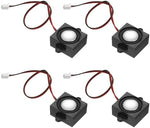 PATIKIL full range micro speakers showing the pre attached wire connector