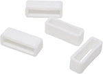 Honbay 4PCS 18mm Rubber Replacement Watch Band Loops Silicone Watch Strap Keeper Retainer Holder Ring - Image 10