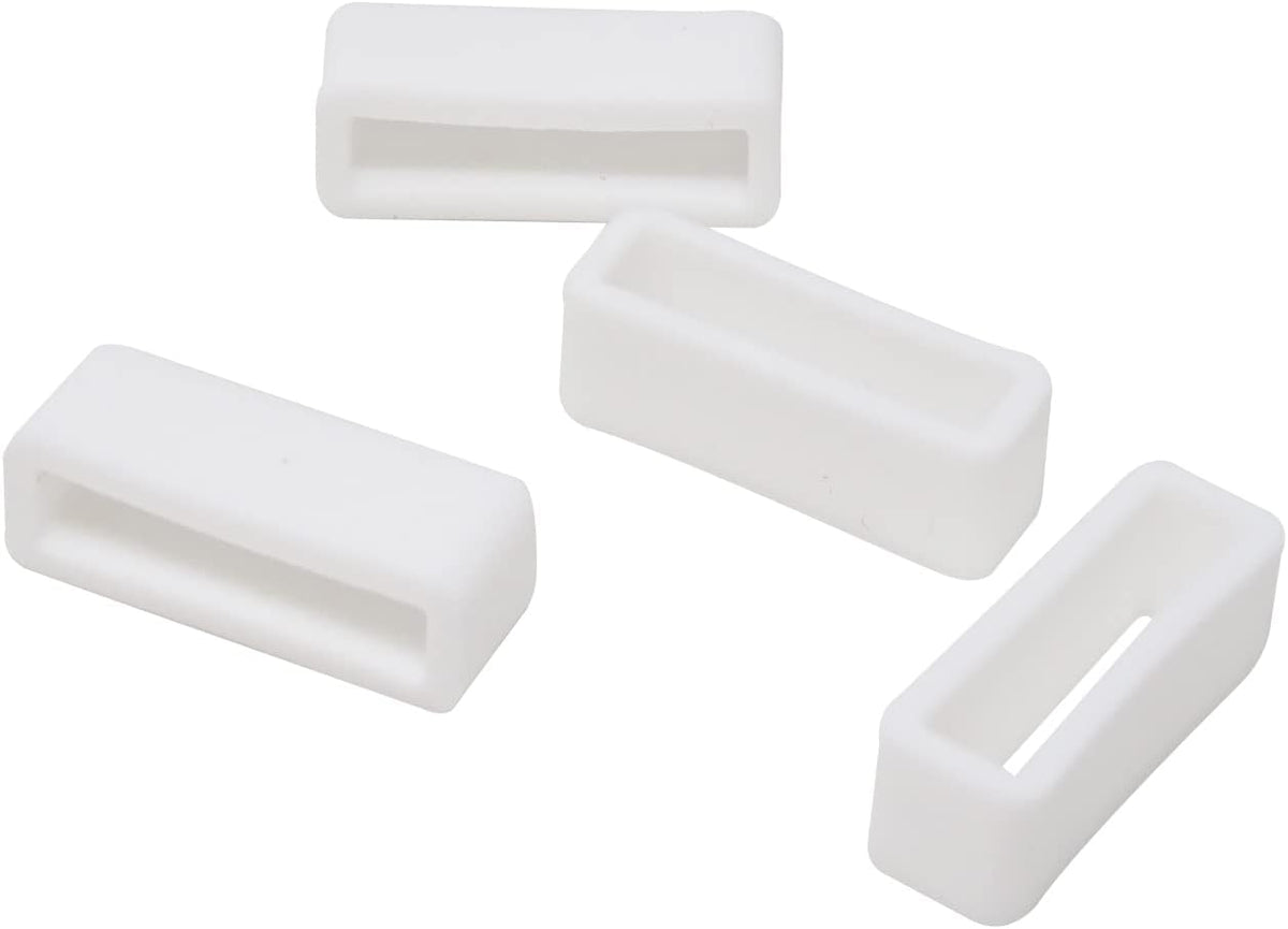 Honbay 4PCS 18mm Rubber Replacement Watch Band Loops Silicone Watch Strap Keeper Retainer Holder Ring - Image 10