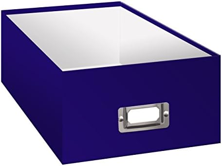 Pioneer photo storage box with lid closed for compact storage
