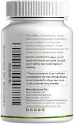 Full packaging view of Deal Supplements 240 count Coenzyme Q10 and Omega 3 dietary supplement.
