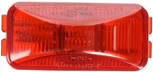 Truck-Lite 15 Series incandescent safety indicator light highlighting the slim profile and mounting tabs.