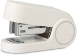Urradia white color mini stapler front view office desktop accessory